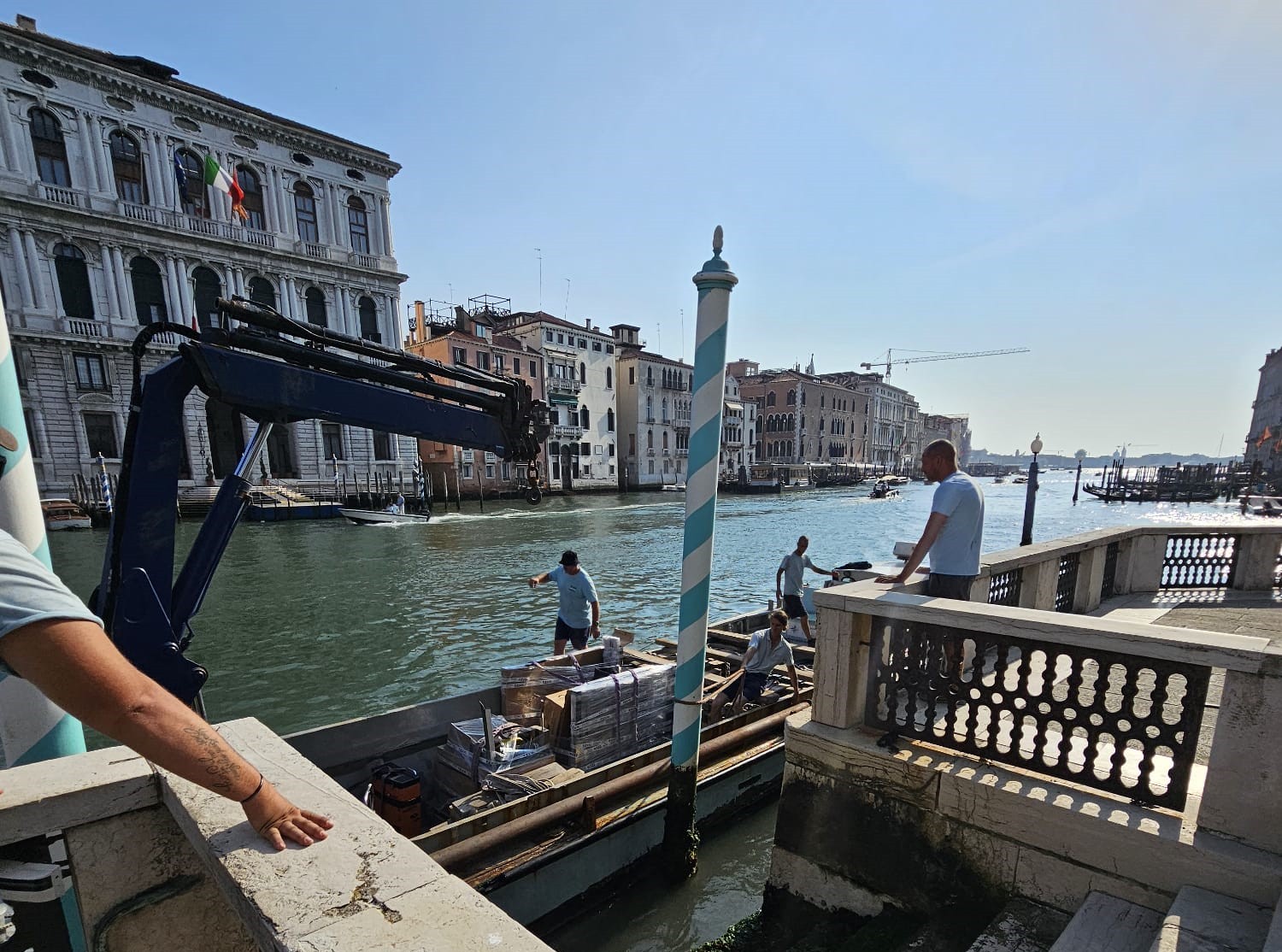 Fabocdue - Piattaforme elevatrici per il Museo Guggenheim a Venezia